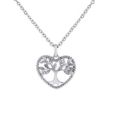 Ювелирные колье silver Necklace with Tree of Life in the Heart Zethar Pendant JJJ0971N