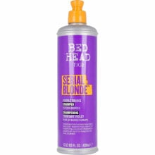 Tigi Bed Head Serial Blonde Purple Toning Shampoo Тонирующий фиолетовый шампунь 400 мл