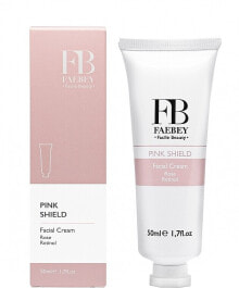 Gesichtscreme mit Retinol und Rose - Faebey Pink Shield Facial Cream