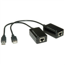 Value USB 1.1 Extender over RJ-45 Прозрачный 12.99.1121
