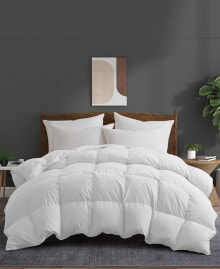 UNIKOME 360 Thread Count All Season Goose Down Feather Comforter, Twin