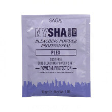 Краска для волос Saga Nysha Color Pro Bleaching Powder Plex Осветляющий порошок для волос 50 г
