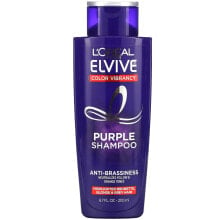Шампуни для волос L'Oreal, Elvive, Color Vibrancy, фиолетовый шампунь, 200 мл (6,7 жидк. унции)