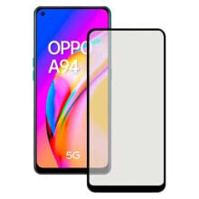 KSIX Oppo A94 5G Full Glue 2.5D 9H tempered glass screen protector