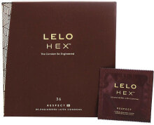 Kondome XL 36 St. - Lelo HEX Respect XL