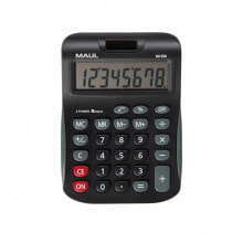 Jakob Maul GmbH MAUL MJ 550 - Pocket - Display - 8 digits - 1 lines - Battery - Black