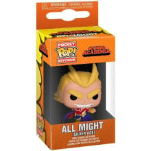 FUNKO Pocket Pop My Hero Academy Keychalet All Might Silver Age