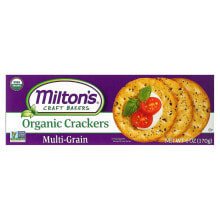 Milton's Craft Bakers, Органические крекеры, гималайская соль, 170 г (6 унций)