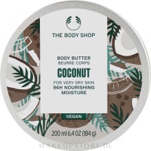 Pflegende Körperbutter mit Kokosnuss - The Body Shop Coconut Body Butter Vegan