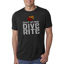 DIVE RITE Shut Up And short sleeve T-shirt