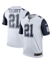 Nike men's Ezekiel Elliott White Dallas Cowboys Color Rush Legend Player Jersey