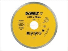 Диски отрезные дИСК DEWALT DIAM.110mmx20mm DT3714