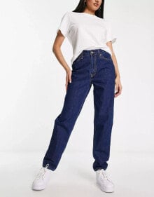 Levi's – 80's – Mom-Jeans in dunkler Waschung