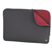 Чехлы для планшетов чехол для ноутбука Hama Neoprene Серый Красный 29.5 cm (11.6") 140 g