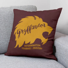 Cushion cover Harry Potter Gryffindor Values Multicolour Burgundy 50 x 50 cm