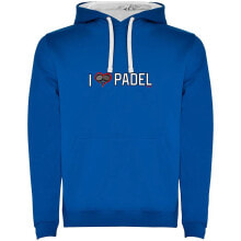 KRUSKIS I Love Padel Bicolor Hoodie