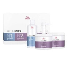 Wella Wellaplex Salon Kit Набор: Bond Marker - Средство для осветления волос 500 мл + Bond Stabilizer 2 х 200 мл