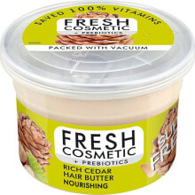 Несмываемые средства и масла для волос FitoKosmetik Fresh Cosmetic Питательное кедровое густое масло для волос 180 мл