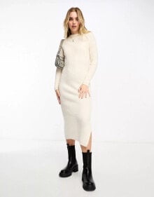 Бежевые женские платья-макси Miss Selfridge купить от $38