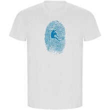 KRUSKIS Climber Fingerprint ECO Short Sleeve T-Shirt