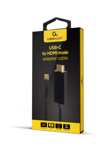 Gembird A-CM-HDMIM-01 - 2 m - USB Type-C - HDMI - Male - Male - 30 Hz