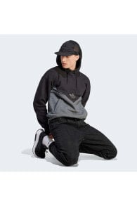 Adicolor Seasonal Reflective Erkek Siyah Sweatshirt (II5773)