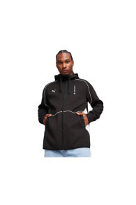 Bmw Mms Hooded Sweat Jacket Erkek Günlük Ceket 62414401 Siyah