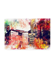 Trademark Global philippe Hugonnard NYC Watercolor Collection - Urban Signs Canvas Art - 36.5