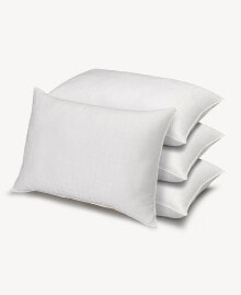 Ella Jayne 100% Cotton Dobby-Box Shell Firm Density Side/Back Sleeper Down Alternative Pillow, King - Set of 4