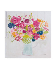Trademark Global farida Zaman Bouquet for You Bright Canvas Art - 36.5