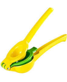 Zulay Kitchen 1 Piece Metal 2-In-1 Lemon Lime Squeezer - Max Extraction Hand Juicer