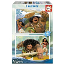 EDUCA BORRAS 2X48 Vaiana Puzzle