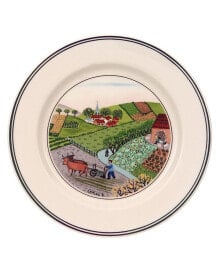 Design Naif Bread and Butter Plate Plowing