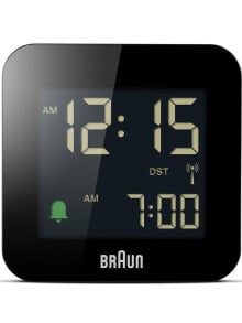 Braun BC08 Цифровой будильник Черный BC08B-DCF