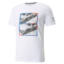 Купить мужские футболки BMW: [531196-02] Mens Puma BMW Motorsport LOGO GRAPHIC TEE