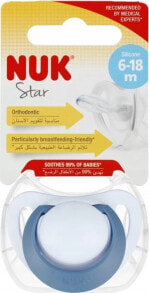 NUK NUK SMOCZEK USP 6-18M NIEB SIL STAR 10736751 1/6