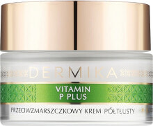 Hypoallergene Anti-Falten-Creme - Dermika Vitamin P Plus Face Cream