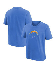 Nike little Boys Powder Blue Los Angeles Chargers Team Wordmark T-shirt
