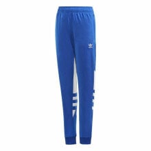 Adult Trousers Adidas Trefoil Blue Unisex