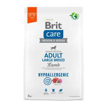 BRIT Care Hypoallergenic Adult Large Breed Lamb 3kg Dog Food