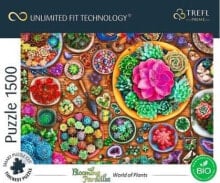 Trefl Puzzle 1500 element?w UFT Blooming Paradise World of Plants