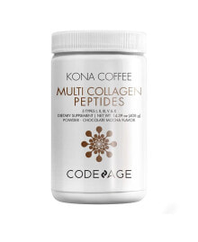Codeage multi Collagen Peptides Mocha Powder, Grass-Fed, Hydrolyzed Collagen Protein Supplement - 14.39 oz