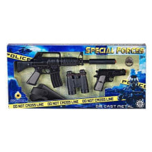 Бластеры, автоматы и пистолеты Полицейский набор Gonher 5x30x64 см