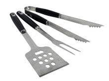 Cook>it® 90100 Edelstahl Grillbesteck-Set 3 tlg. 40 cm