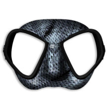 Masks and snorkels for scuba diving