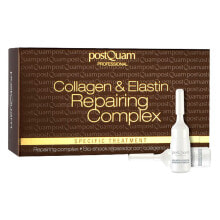 PostQuam Collagen & Elastin Repairing Complex Ампулы с коллагеном для восстановления упругости и эластичности кожи 12x3  мл
