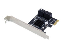 Купить платы расширения Conceptronic: Conceptronic EMRICK 4-Port SATA PCIe Adapter with SATA Cable - PCIe - SATA - PCIe 2.0 - China - ASMedia1061 - 6 Gbit/s