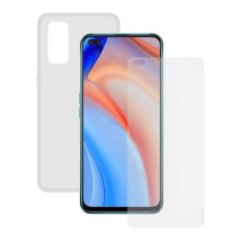 CONTACT Oppo Reno 4 Case And Glass Protector 9H