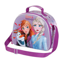 KARACTERMANIA Disney Frozen 2 Friends 3D Lunch Bag