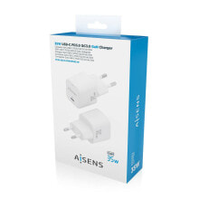 AISENS ASCH-35W1P022-W зарядное устройство для мобильных устройств Универсальная Белый Кабель переменного тока Быстрая зарядка Для помещений